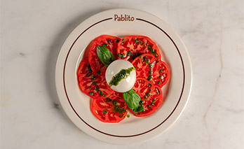 Pablito Bistro Domates Burrata Card