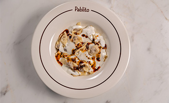 Pablito Bistro Manti Card