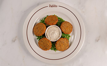 Pablito Bistro Falafel Card