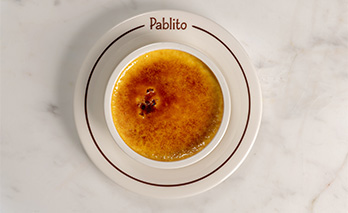 Pablito Bistro Creme Brule Card