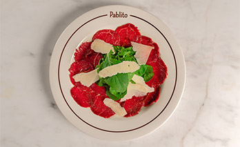 Pablito Bistro Dana Carpaccio Card