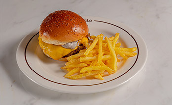 Pablito Bistro Cheese Burger Card