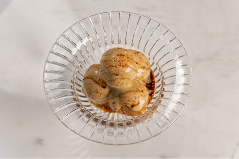 Qr Akra Pablito Tatlı Meyve Profiterol Tahinli