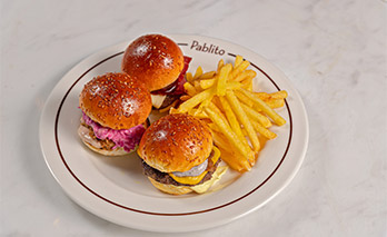 Pablito Bistro Mini Burger Uclusu Card